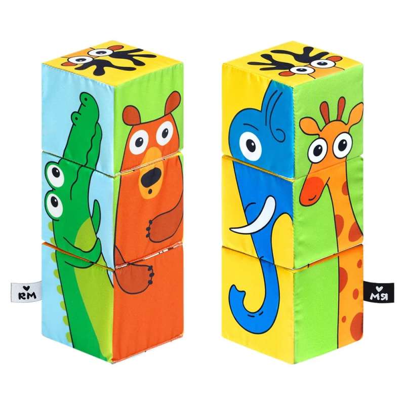 Miashechki Cubes - Wild Animals