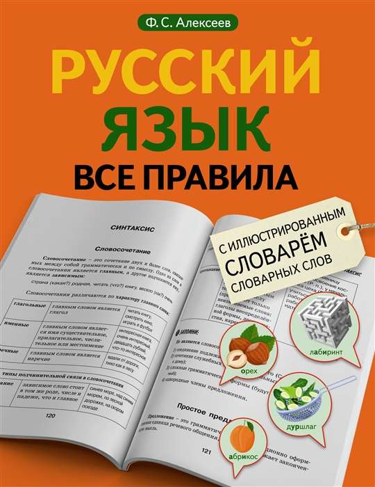 Russian Language. All Rules with an Illustrated Dictionary of Lexical Words