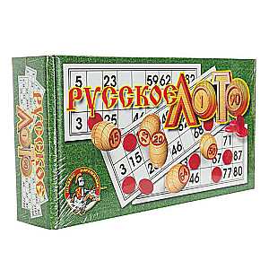 Board game - Russian Loto, plastic numbers