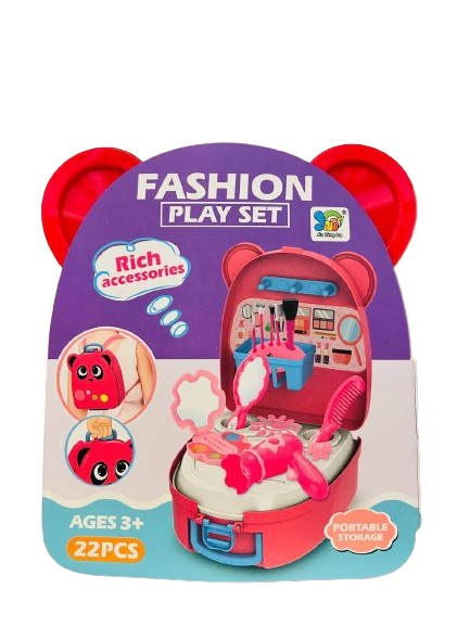 Doll Care Set, 22 Pieces, Backpack