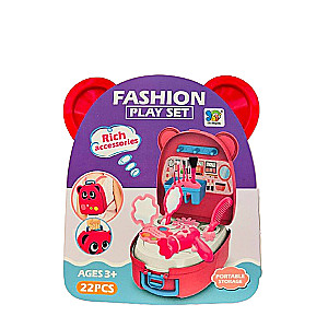 Doll Care Set, 22 Pieces, Backpack