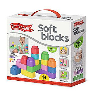Developmental Toy - Soft Blocks 21 Elements