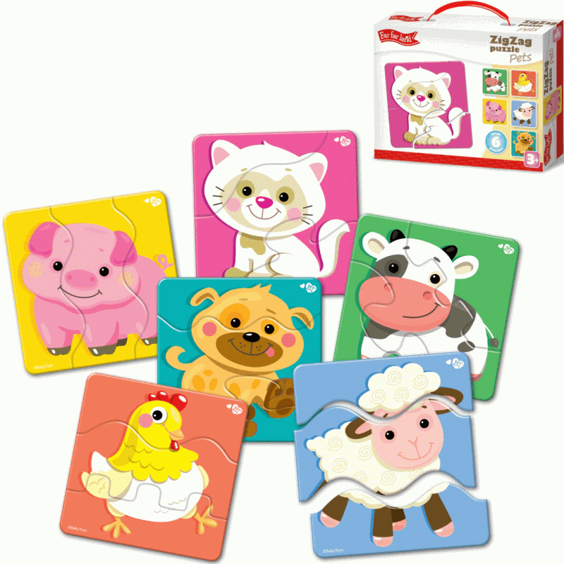 ZigZag Puzzle - Pets