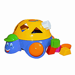 Educational toy-sorter Turtle plastic