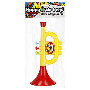 Toy musical trumpet with buttons