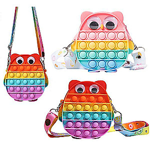 Pop it Owl Toy Bag