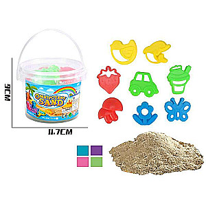 Kinetic Sand with Molds, 200g