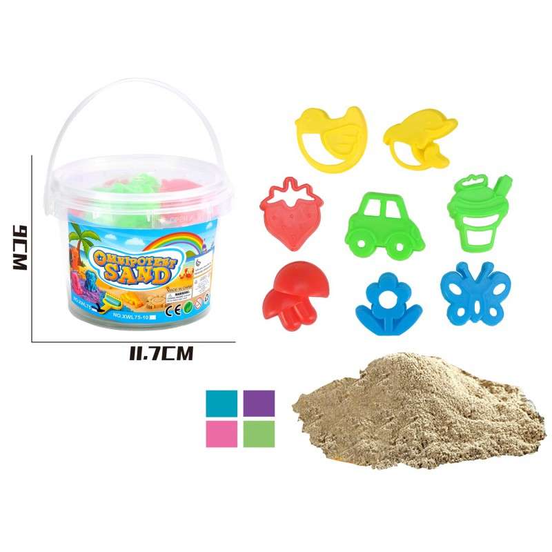 Kinetic Sand with Molds, 200g
