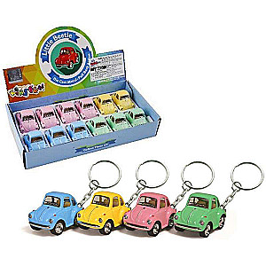 VW Car Keychain, Wind-Up Toy, Mix