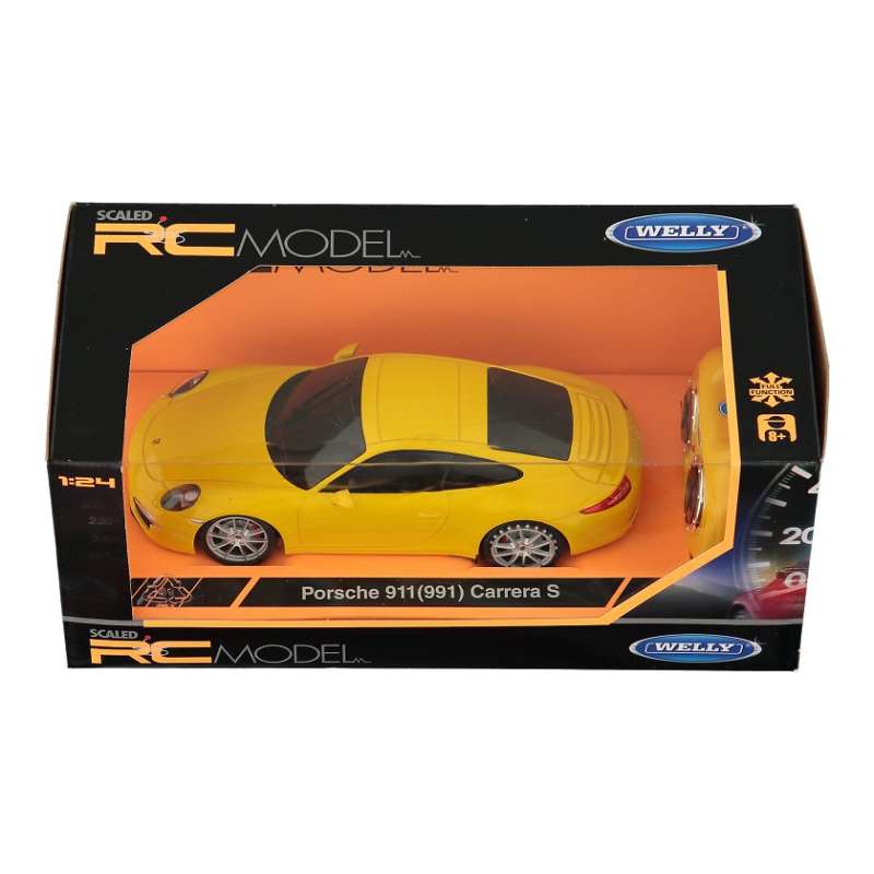 Remote Controlled Car Porsche Yellow
