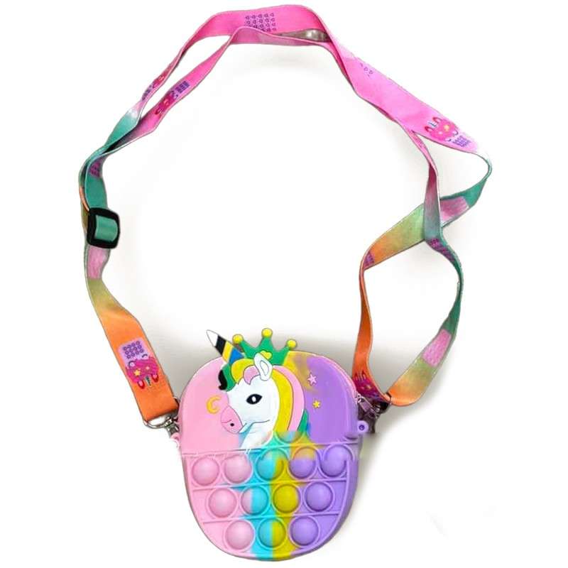 Pop It Unicorn Toy Purse