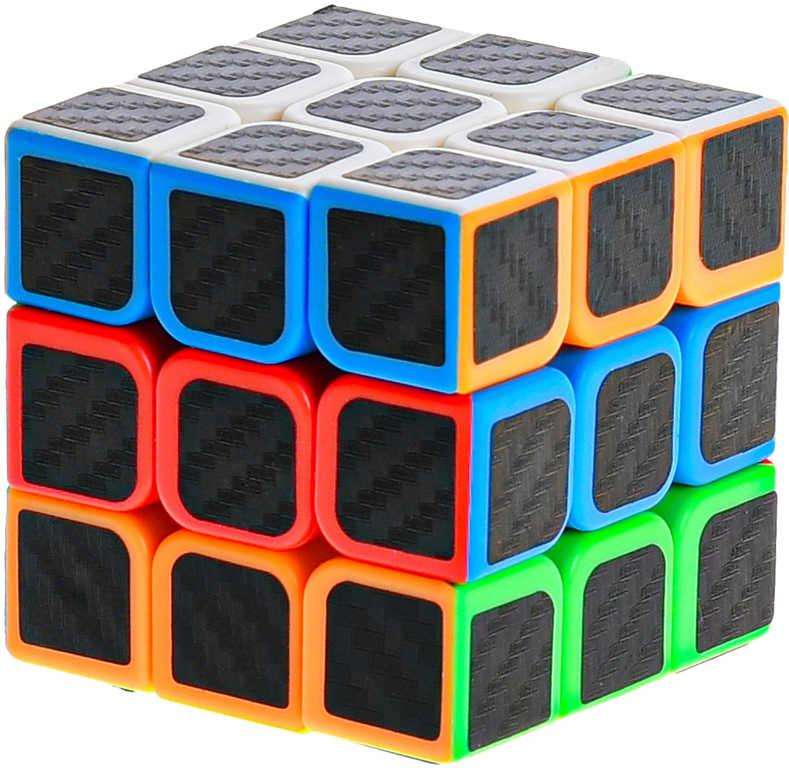 Developing Rubik's Cube, 6cm, neon