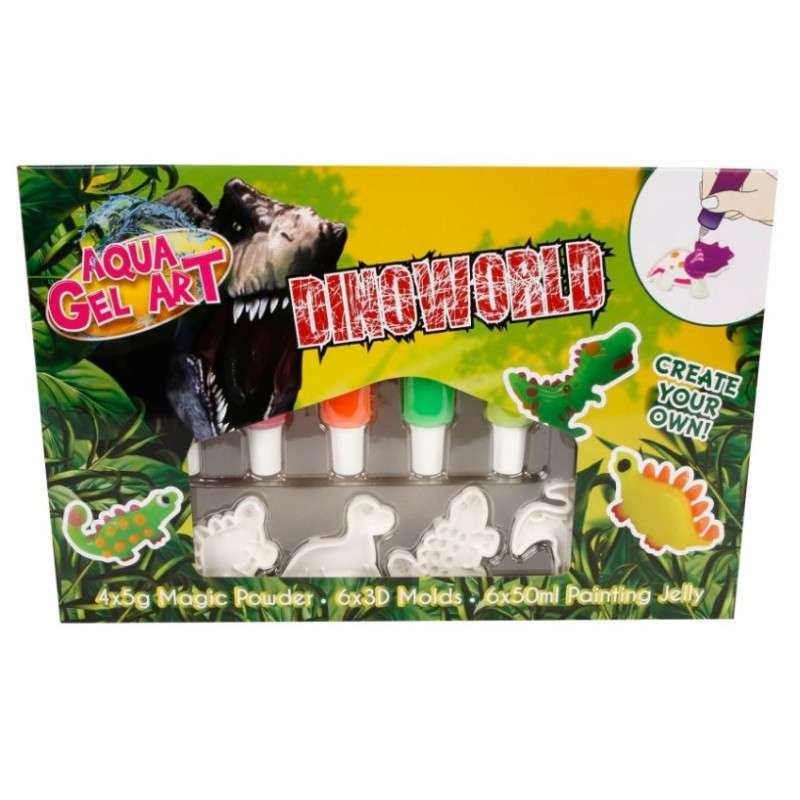 Creativity Set - 3D Dinosaur Figurine Made of Aqua Gel