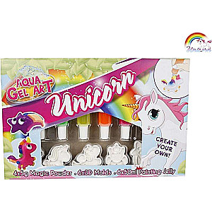 Creative Set - Unicorn 3D Figure Made of Aqua Gel
