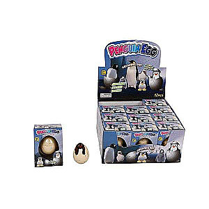 Toy Penguin in an Egg