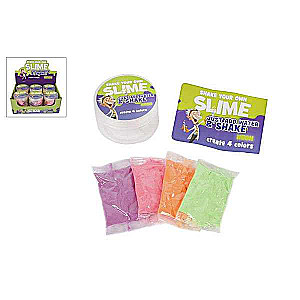 Jelly mass SLIME 4 colors. Create your own slime, neon