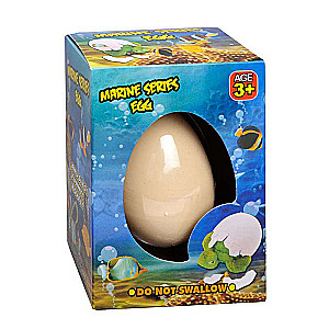Toy Sea Creatures in an Egg