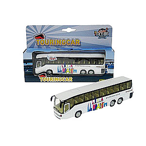 Toy Bus - Touringcar, metal with light and sound