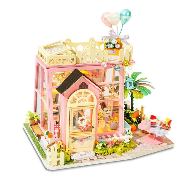 3D Folding Miniature ROBOTIME Dollhouse for Parties