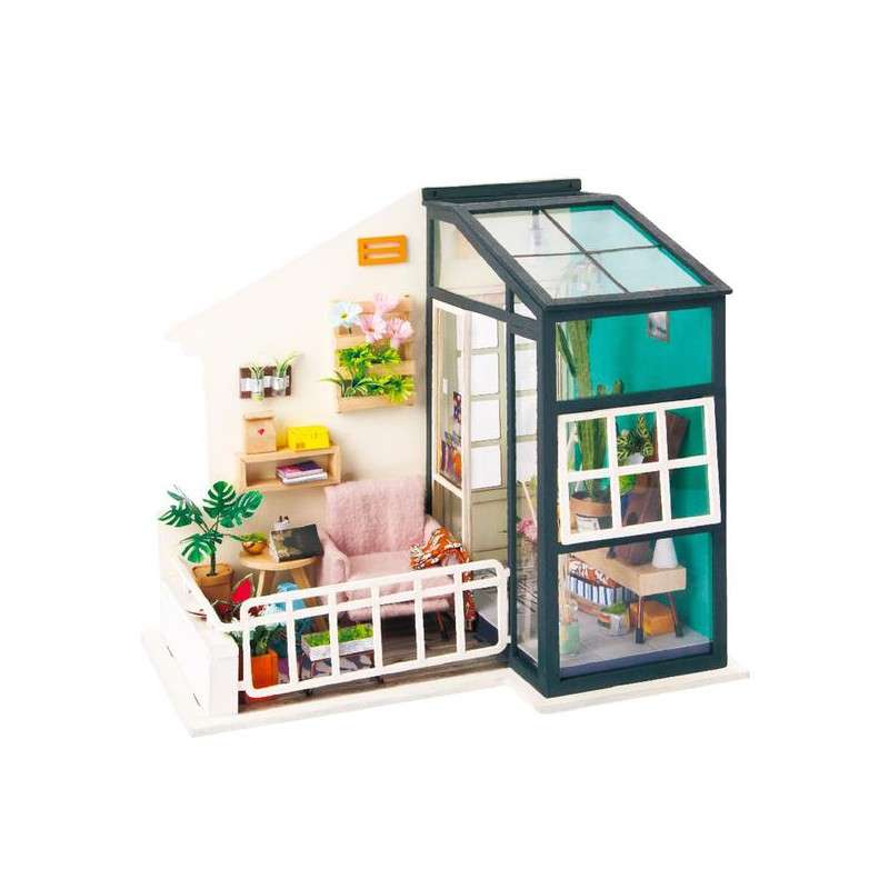 3D Folding Miniature ROBOTIME Balcony