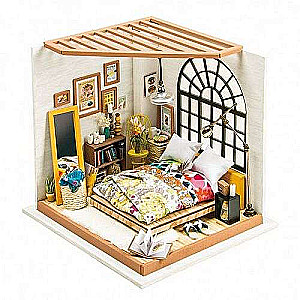 3D Foldable Miniature ROBOTIME Bedroom