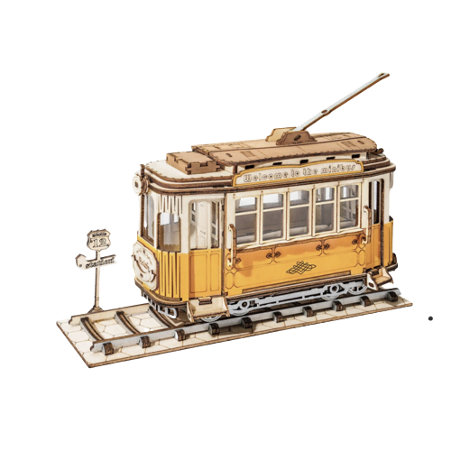 Wooden 3D Puzzle ROBOTIME Tram