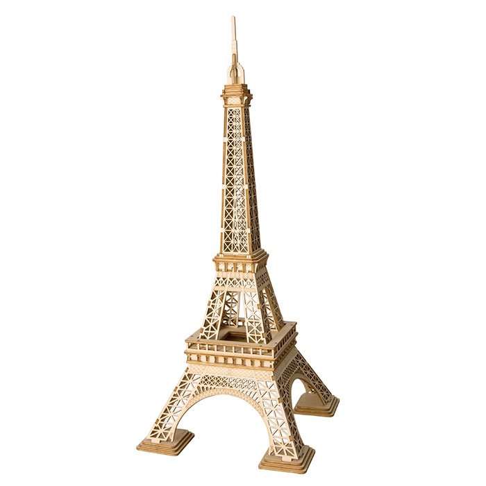 Wooden 3D Puzzle ROBOTIME Eiffel Tower, 121 pcs