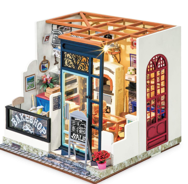 3D Folding Miniature ROBOTIME Café