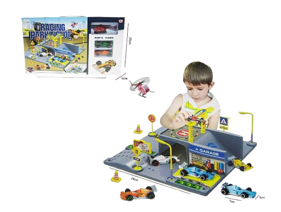 3D Toy - Formula 1 Service Park Set