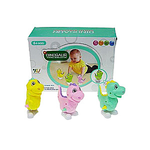 Winding toy Dino, mix, 9x13cm