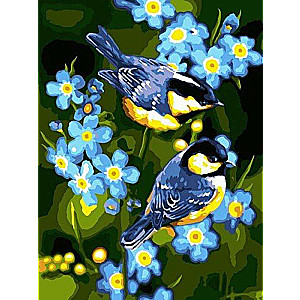 Painting by numbers - Tits