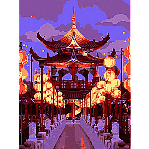 Paint by Numbers - Red Lanterns