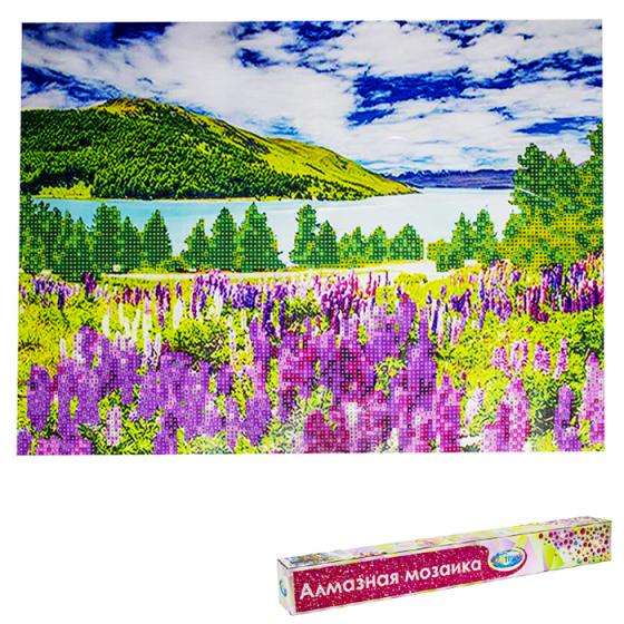 Diamond Mosaic 40x50 cm - Landscape with Lake