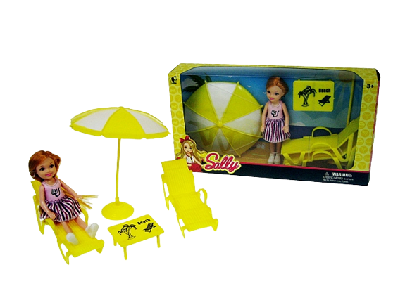 Doll Set - Beach