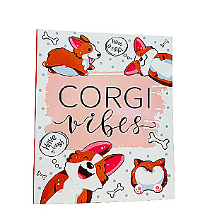 Notepad of Positive Mood. Corgi Vibes