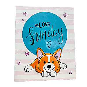 Notebook of Positive Vibes. Love Sunday