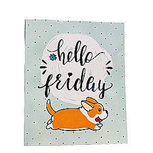 Notebook of Positive Mood. Hello Friday