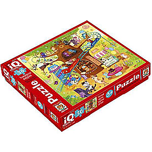 IQ Puzzle for Toddlers. 36 pieces. Kittens in the Park 3+