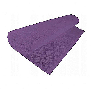 Crepe paper 50cm x 2.5m purple