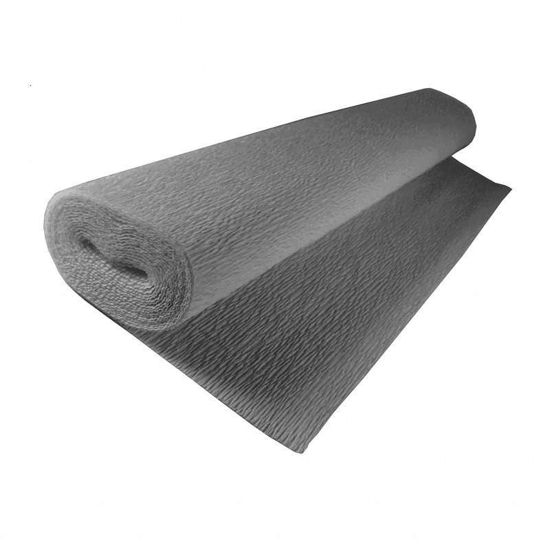 Crepe paper 50cm x 2.5m gray-beige