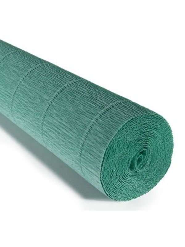 Crepe paper 50cmx2.5m pastel green