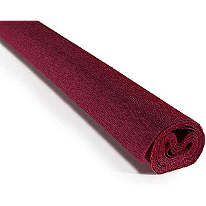 Crepe paper 50cmx2.5m burgundy