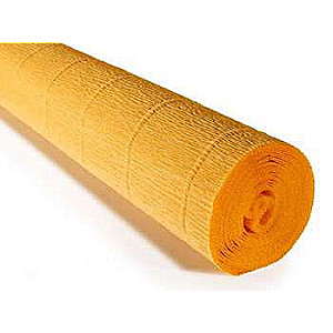 Crepe paper 50cmx2.5m egg yellow