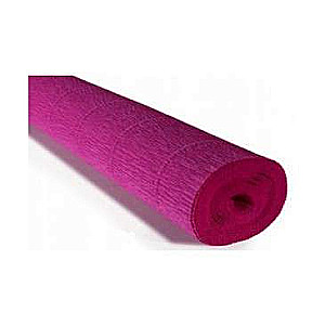 Crepe paper 50cmx2.5m dark pink
