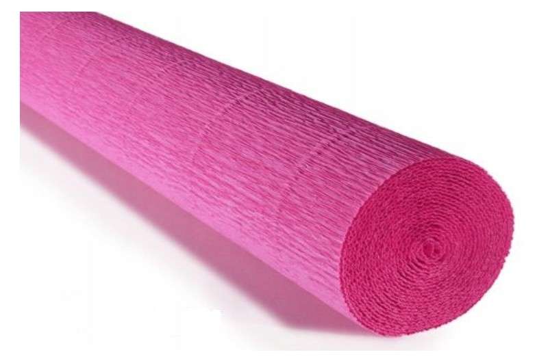 Crepe paper 50cmx2.5m pink