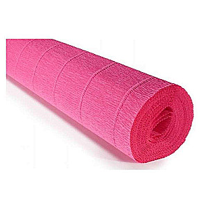 Crepe paper 50cmx2.5m bright pink
