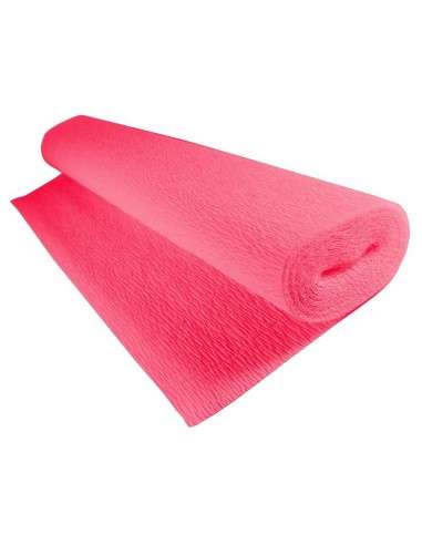 Crepe paper 50cmx2.5m neon pink