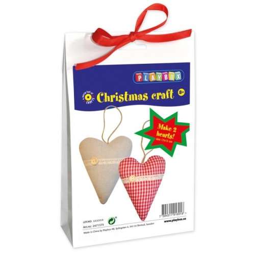 Christmas Creativity Set PLAYBOX Hearts