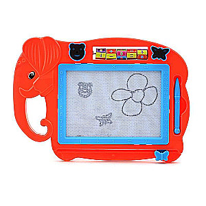 Magnetic board for drawing-writing 34x30x2.5cm Mammoths
