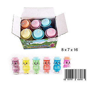 Gelatin mass SLIME Little Man, jar 16cm mix